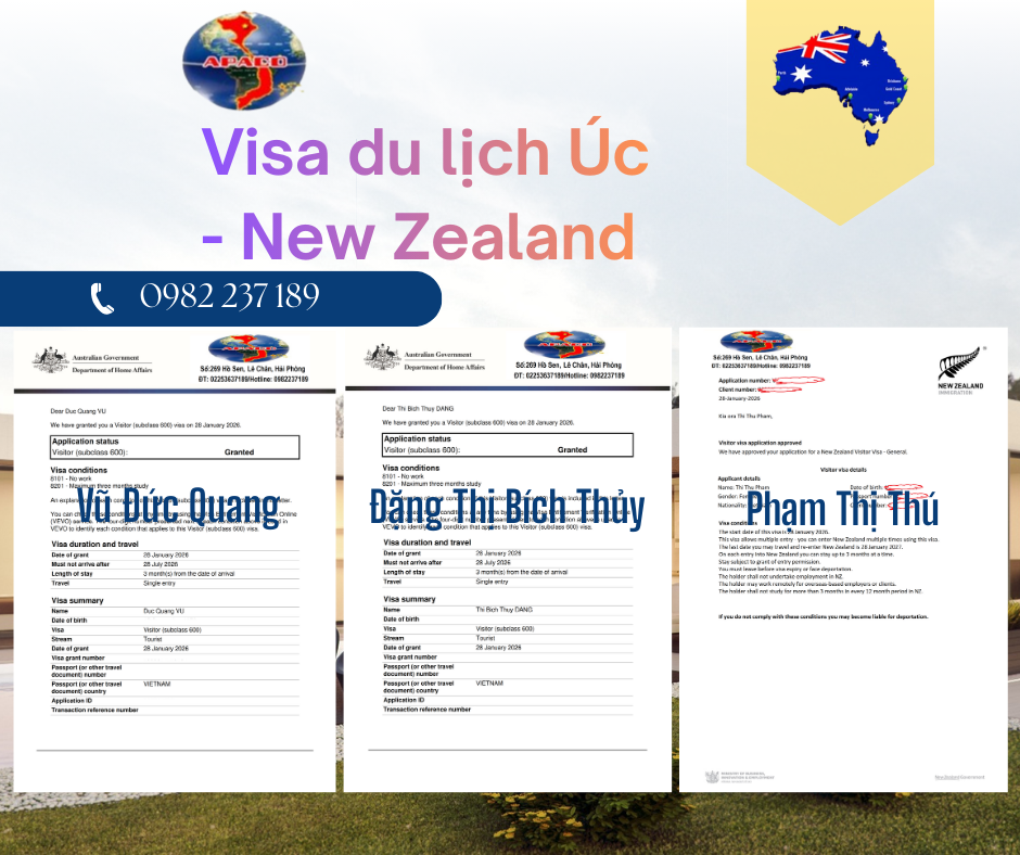 𝐌𝐎̣̂𝐓 𝐍𝐆𝐀̀𝐘 𝐑𝐔̛̣𝐂 𝐑𝐎̛̃: 𝟐 𝐕𝐈𝐒𝐀 𝐃𝐔 𝐋𝐈̣𝐂𝐇 𝐔́𝐂 & 𝟏 𝐕𝐈𝐒𝐀 𝐍𝐄𝐖 𝐙𝐄𝐀𝐋𝐀𝐍𝐃 Đ𝐀̃ 𝐕𝐄̂̀ 𝐕𝐎̛́𝐈 𝐀𝐏𝐀𝐂𝐎